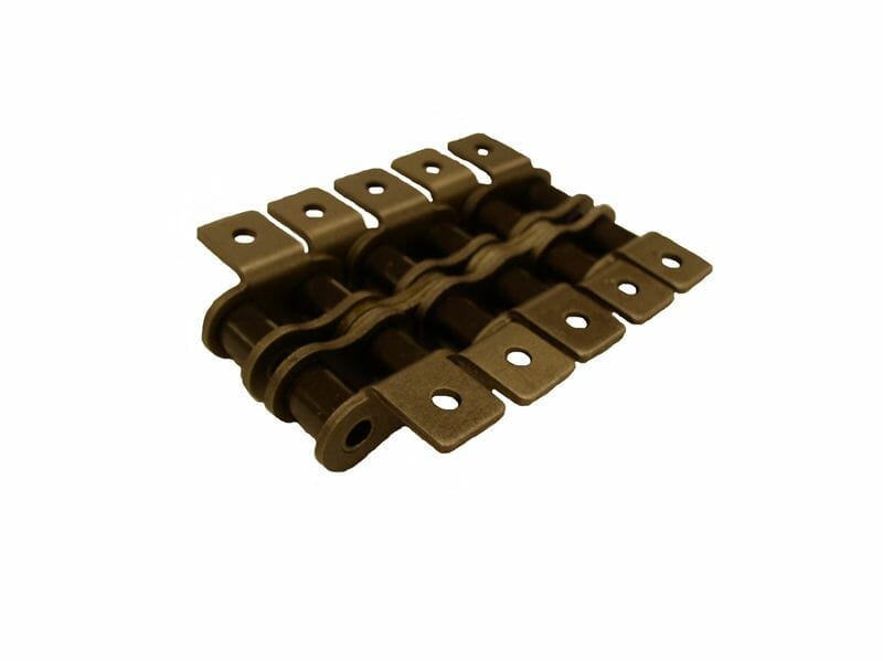 ANSI Standard Double-Strand Roller Chain - K-1 Attachment