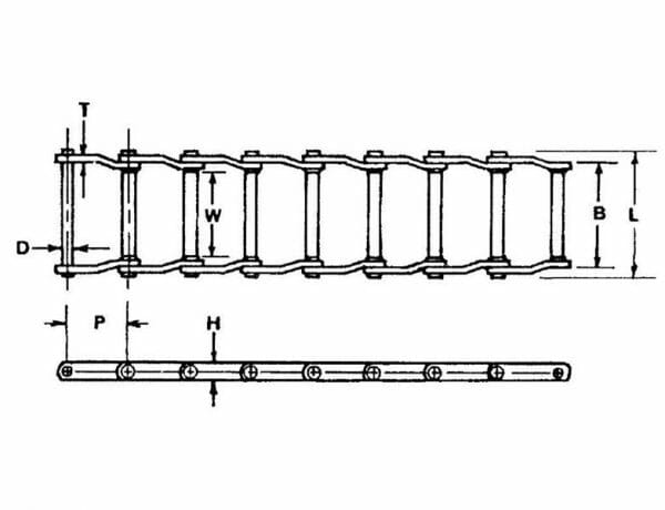 WD110 - Welded Drag Chain - Image 2