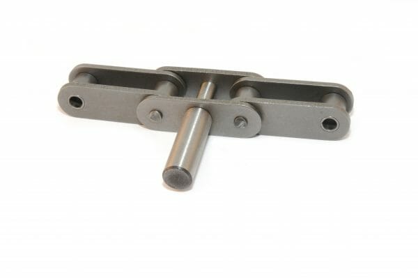 C2060HR 1/2" D-5 - ANSI Standard Double Pitch Roller Chain D-5 Attachment