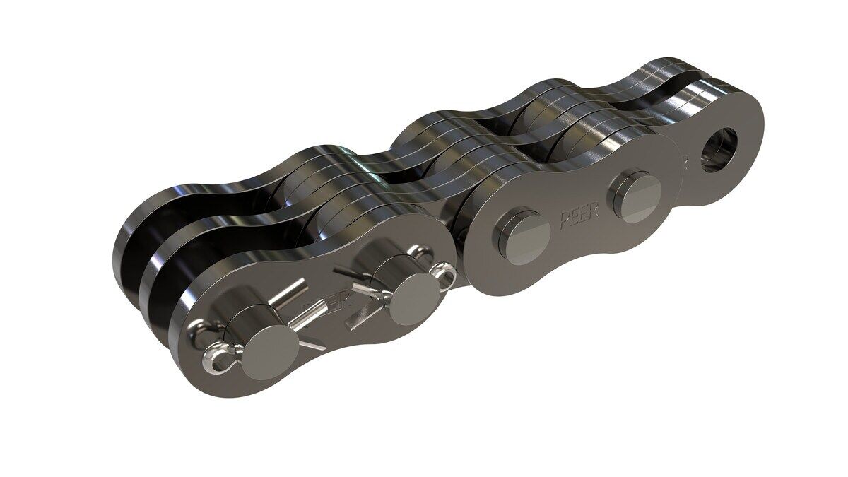 BL634 chain designed for heavy-duty applications, part of the ANSI Standard BL Series.