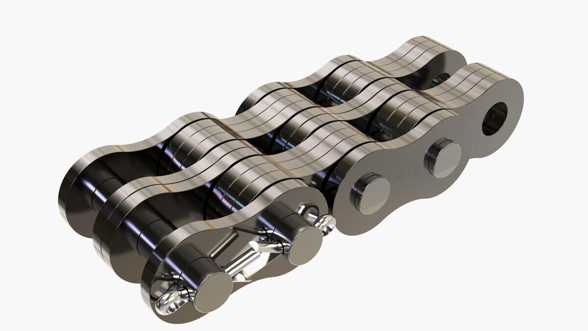 BL846 chain designed for heavy-duty applications, part of the ANSI Standard BL Series
